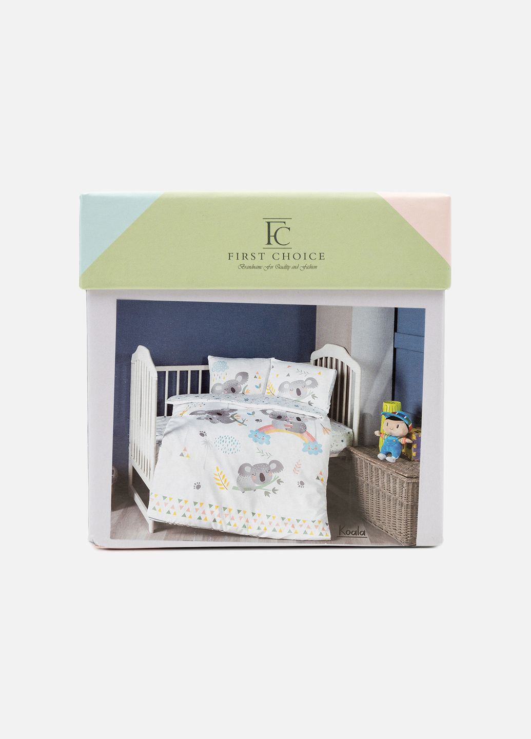 Постельное белье для новорожденных цвет разноцветный ЦБ-00246872 First Choice (285781055)