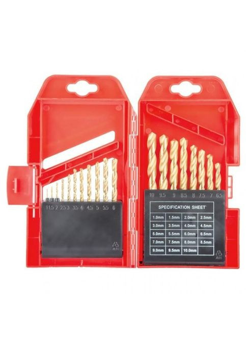 Набір свердел для металу HSS 19 шт SD-0019 Intertool (335834946)