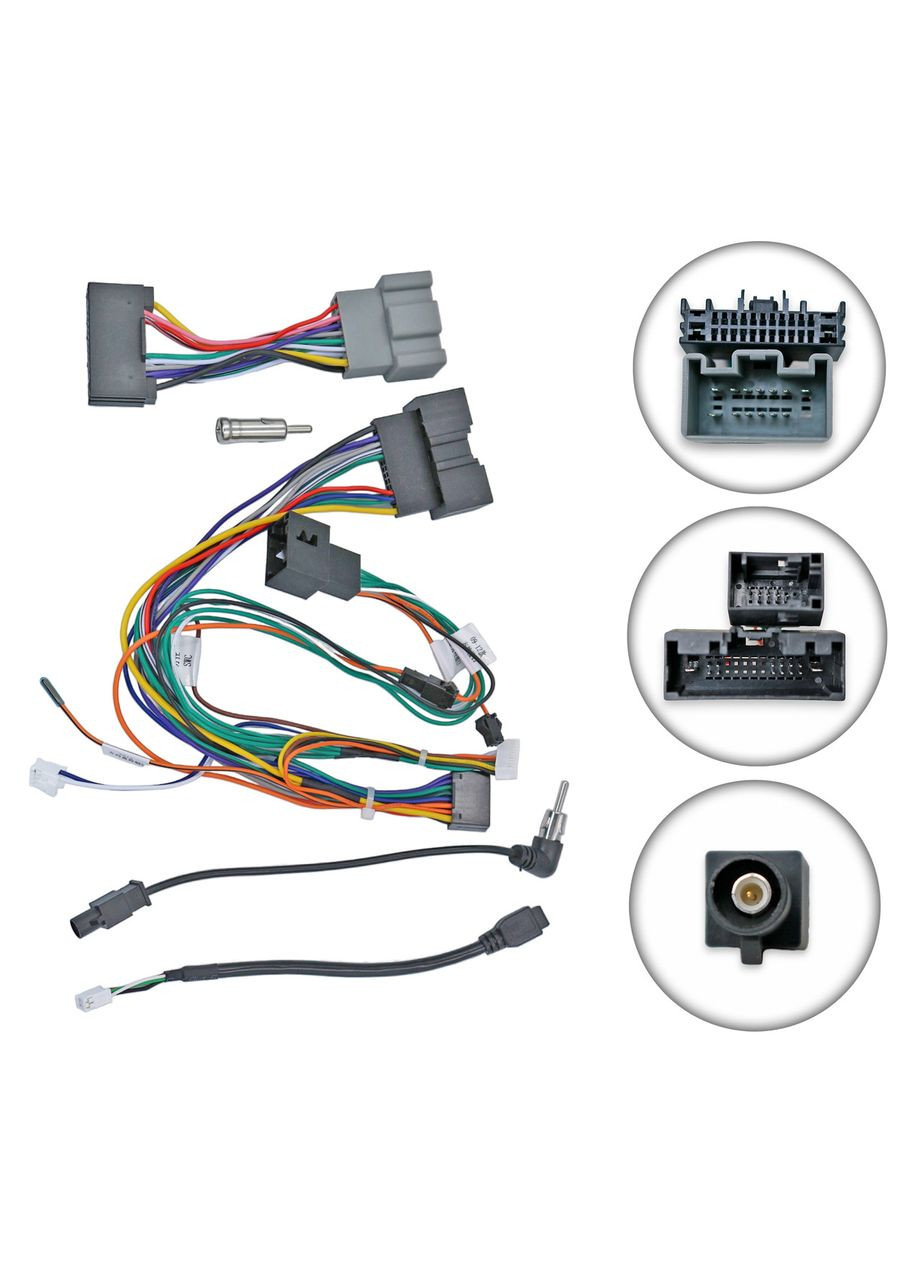 Перехідник живлення серії з адаптером CAN-BUS для Ford QBR-W FD-1130 (дрот) QIV (299905633)