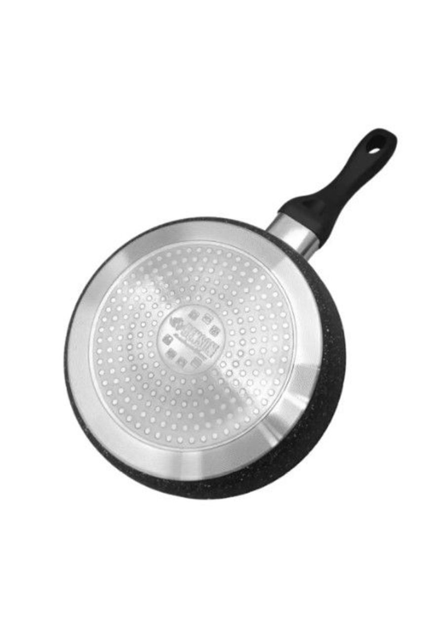 Сковорода з кришкою глибока Вenson BN-481 з антипригарним мармуровим покриттям Ø22*6см Benson (331143890)