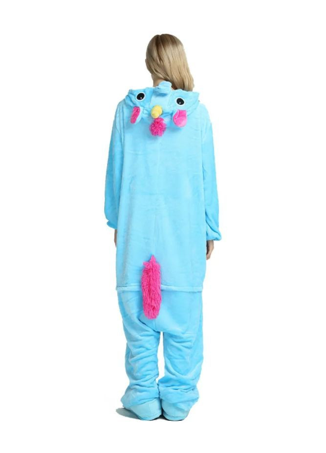Пижама кигуруми Голубой единорог S (145-155 см) Jamboo (369669194)