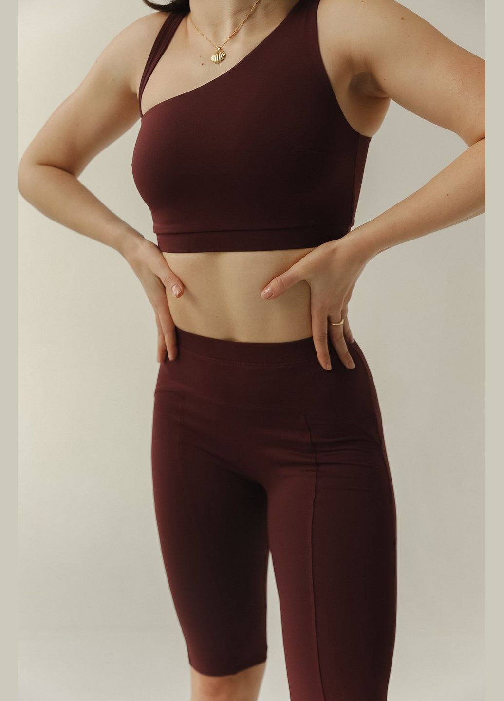 Велосипедні шорти бордового кольору NORBA (316115029)