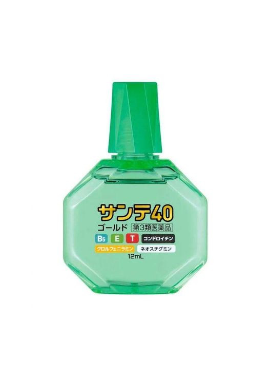 SANTEN 40 Gold капли 12 мл Santen Pharmaceutical (322290602)