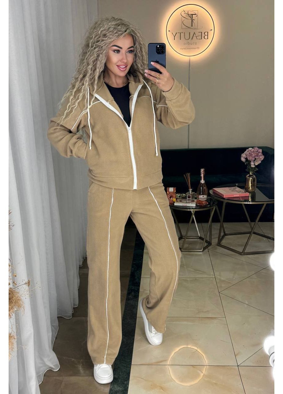 Костюм из полар-флиса премиум качества ЗАМЕРЫ В ОПИСАНИИ GD/GL Модний простір (370146630)