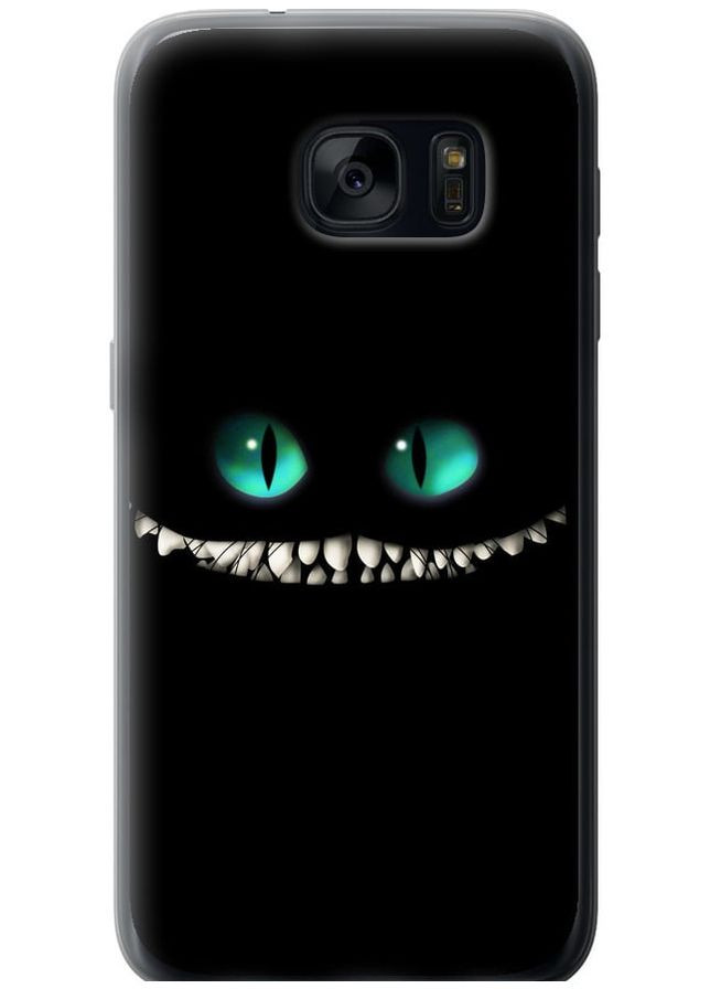 2D пластиковый чехол 'Чеширский кот' для Endorphone Samsung Galaxy S7 G930F (308367999)