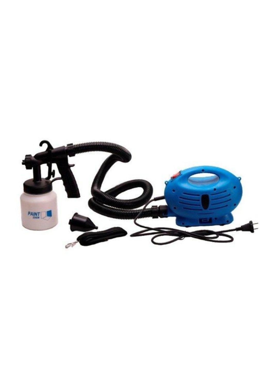 Бытовой универсальный краскораспылитель Paint Zoom 650W Blue No Brand (340458551)