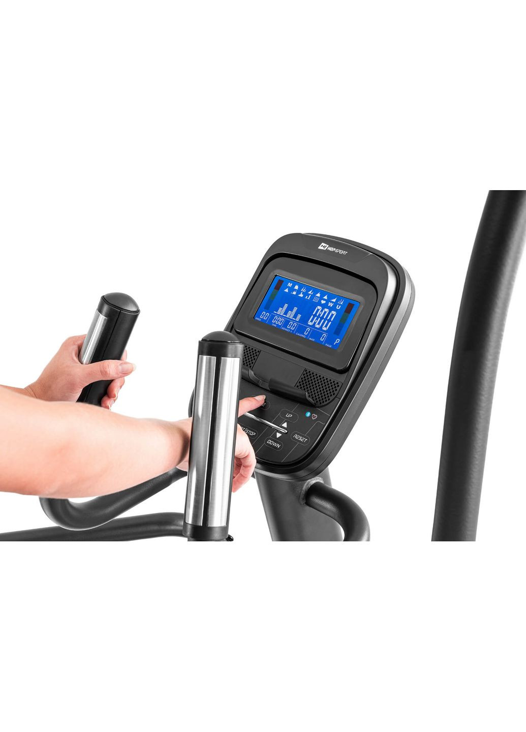 Орбитрек электромагнитный HS-095CF Prizm черный Hop-Sport (361951642)