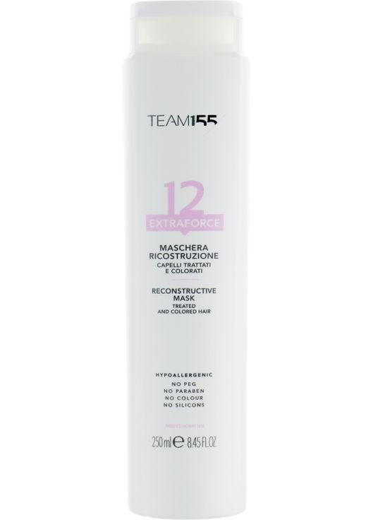 Маска для відновлення пошкодженого і фарбованого волосся Extraforce 12 Mask 1000ml (562189-99085) Team 155 (368650194)