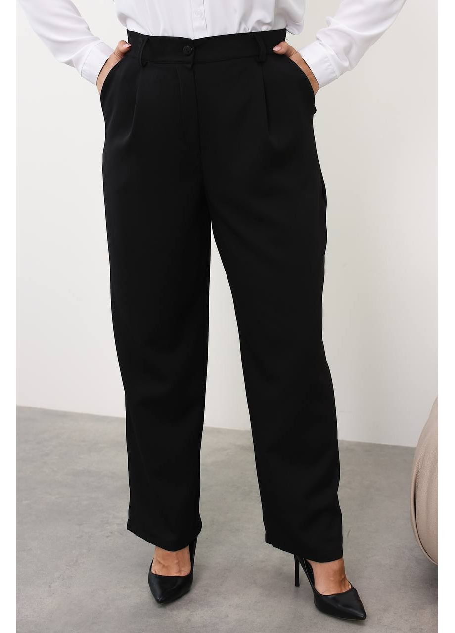 Черные повседневный демисезонные брюки GD/GL Модний простір