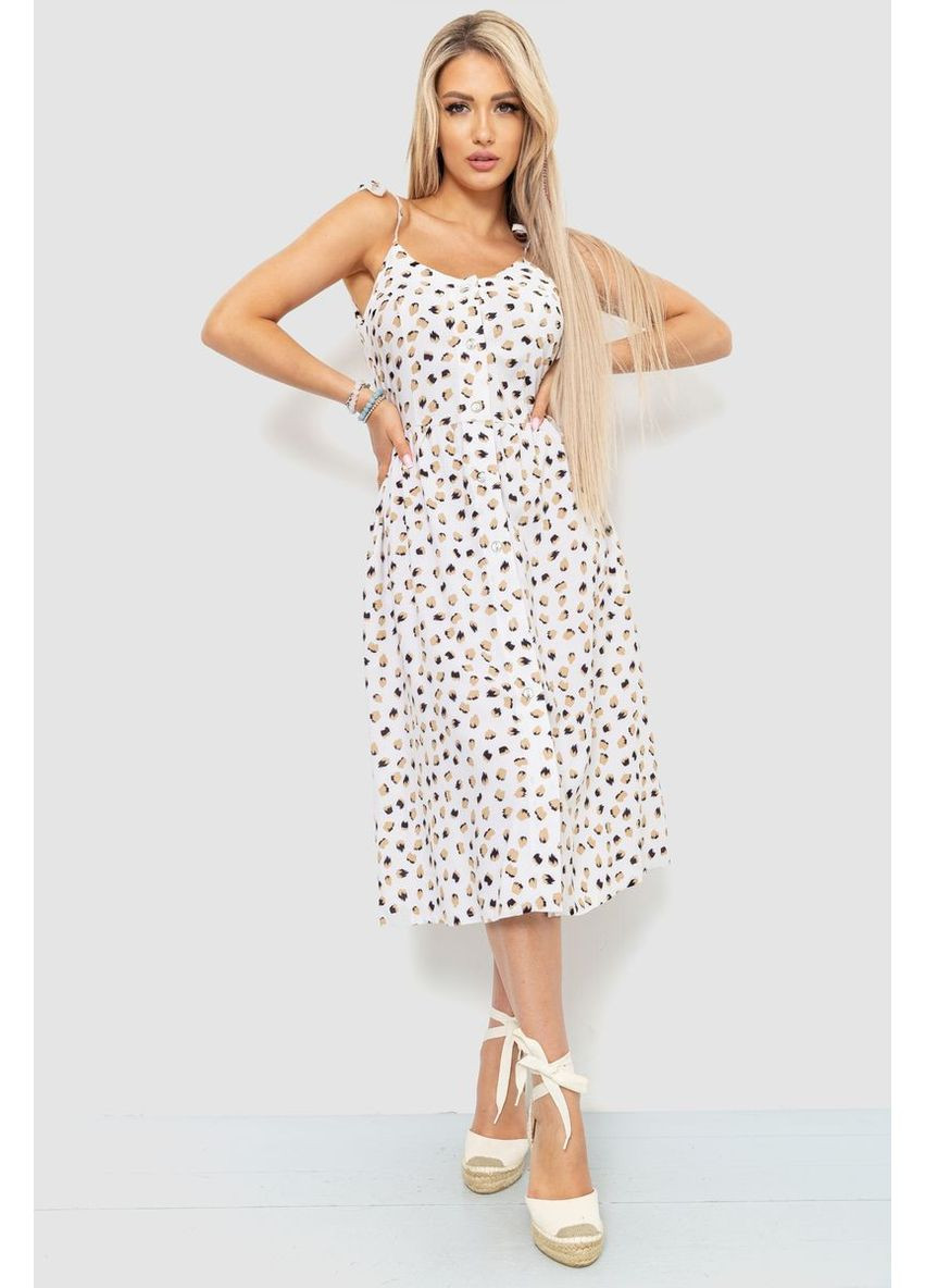 Демисезонный женский сарафан с принтом, 102r333-1 Ager