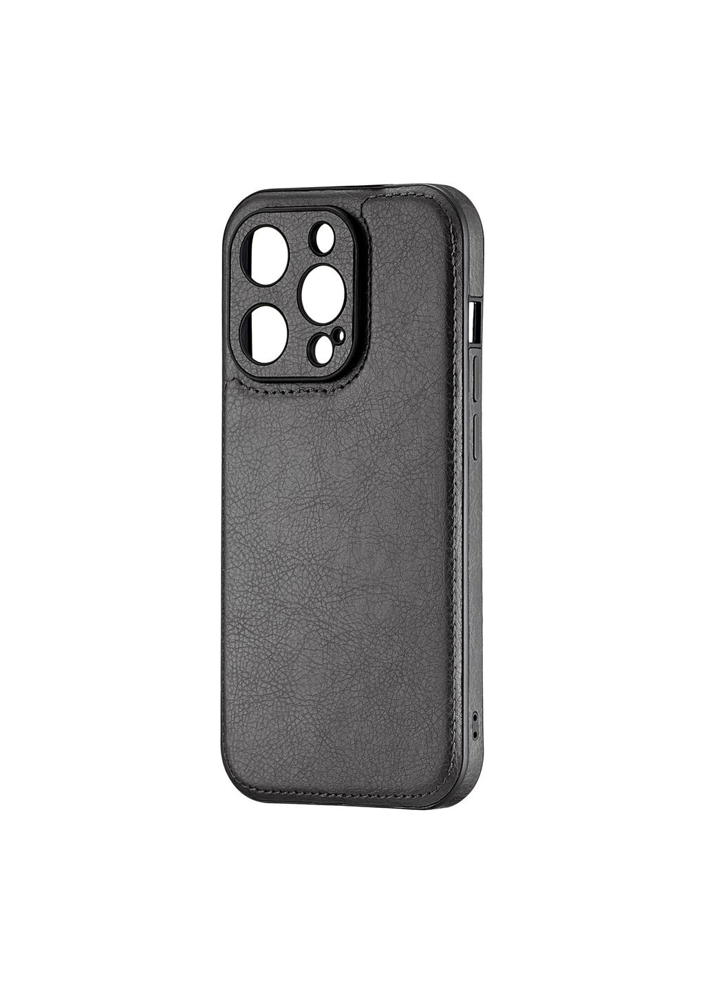 Чохол Jinduka Leather Protected Camera Black Case iPhone 14 Pro (297453860)