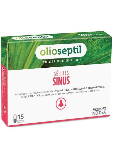 Оліосептил Гайморові пазухи Sinus 15шт (281051-4353064) Olioseptil (368666445)