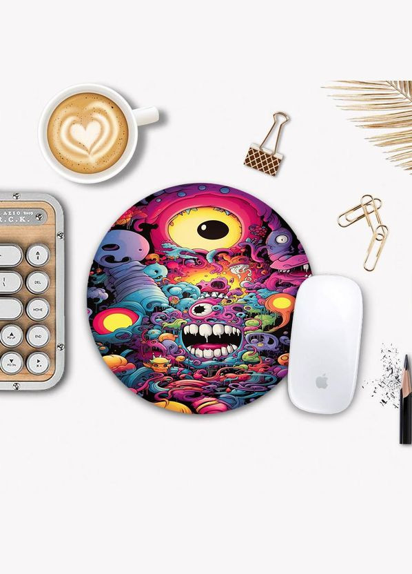 Килимок для мишки Арт монстрики No Brand (302083014)