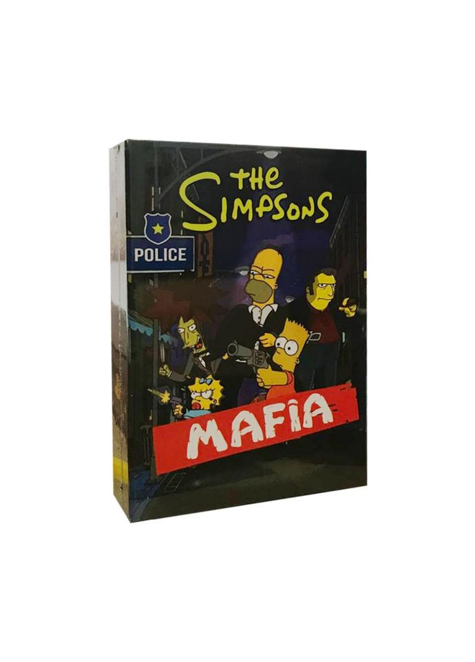 Настільна гра "Мафія "Сімпсони" PLR-0036, 16 карт персонажів Flixplay (305570344)