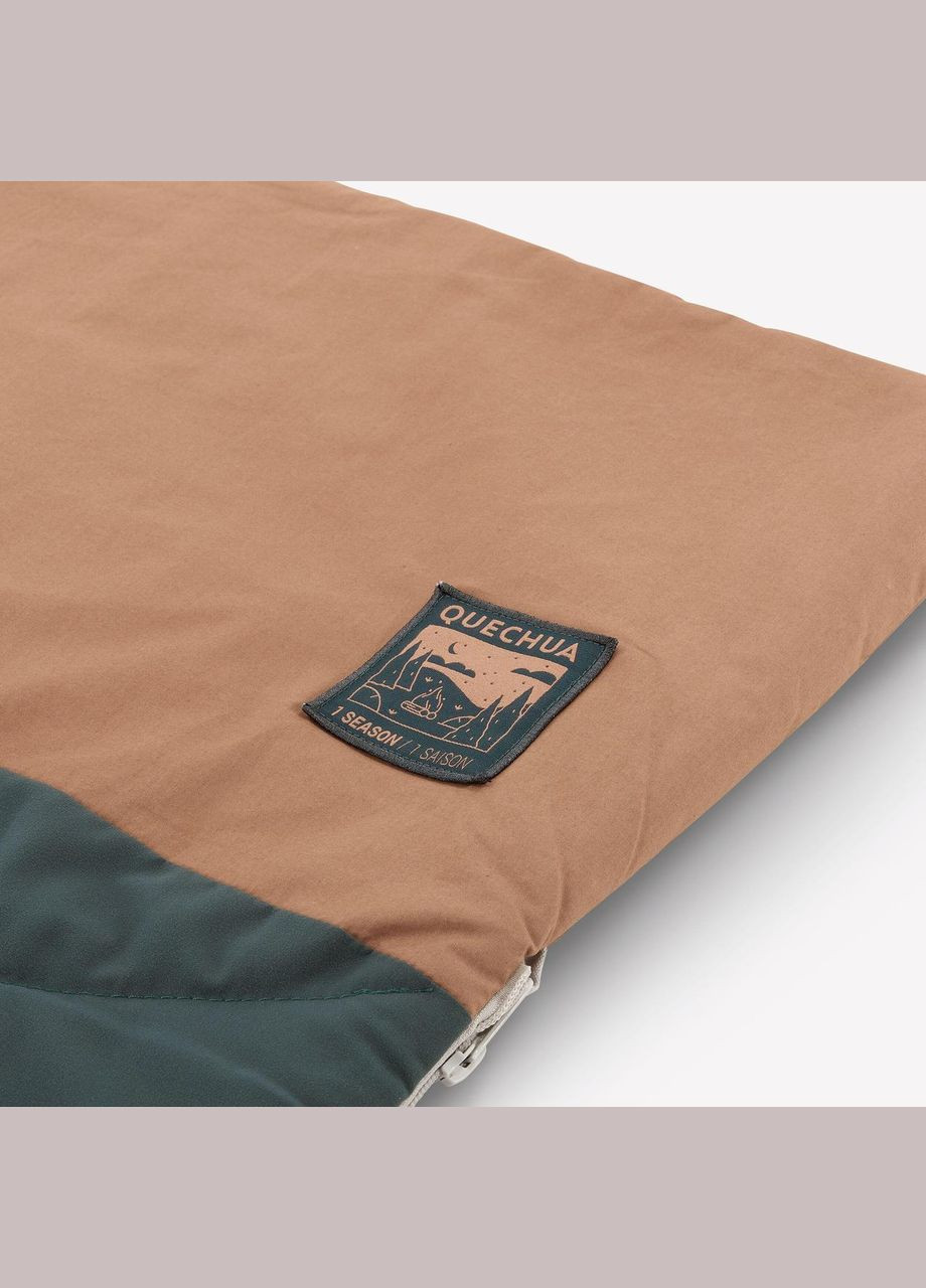 Спальний мішок Arpenaz 20° для кемпінгу хакі Quechua (323149890)