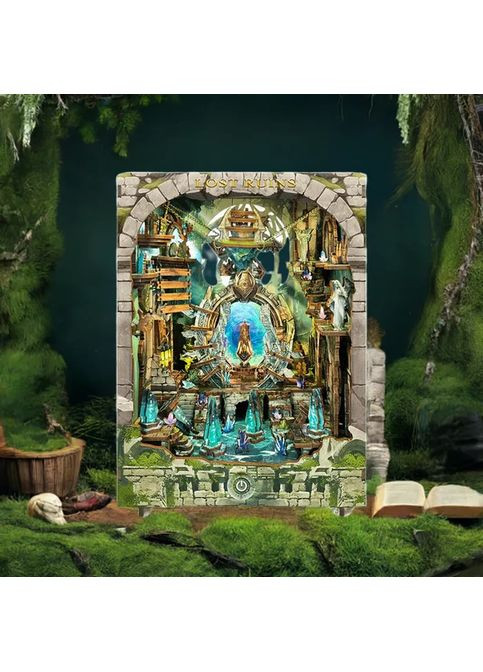 Потерянные руины Интерьерный конструктор Lost Ruins DIY Book Nook Kit SQ-30 No Brand (362452762)