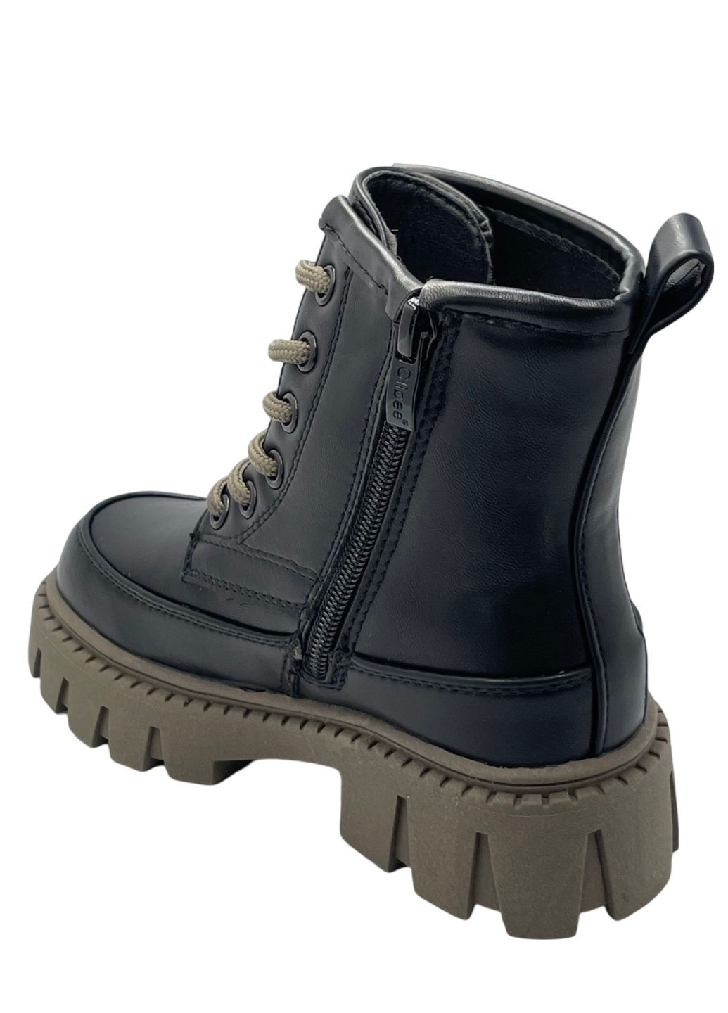Черные повседневные зимние зимние ботинки Clibee