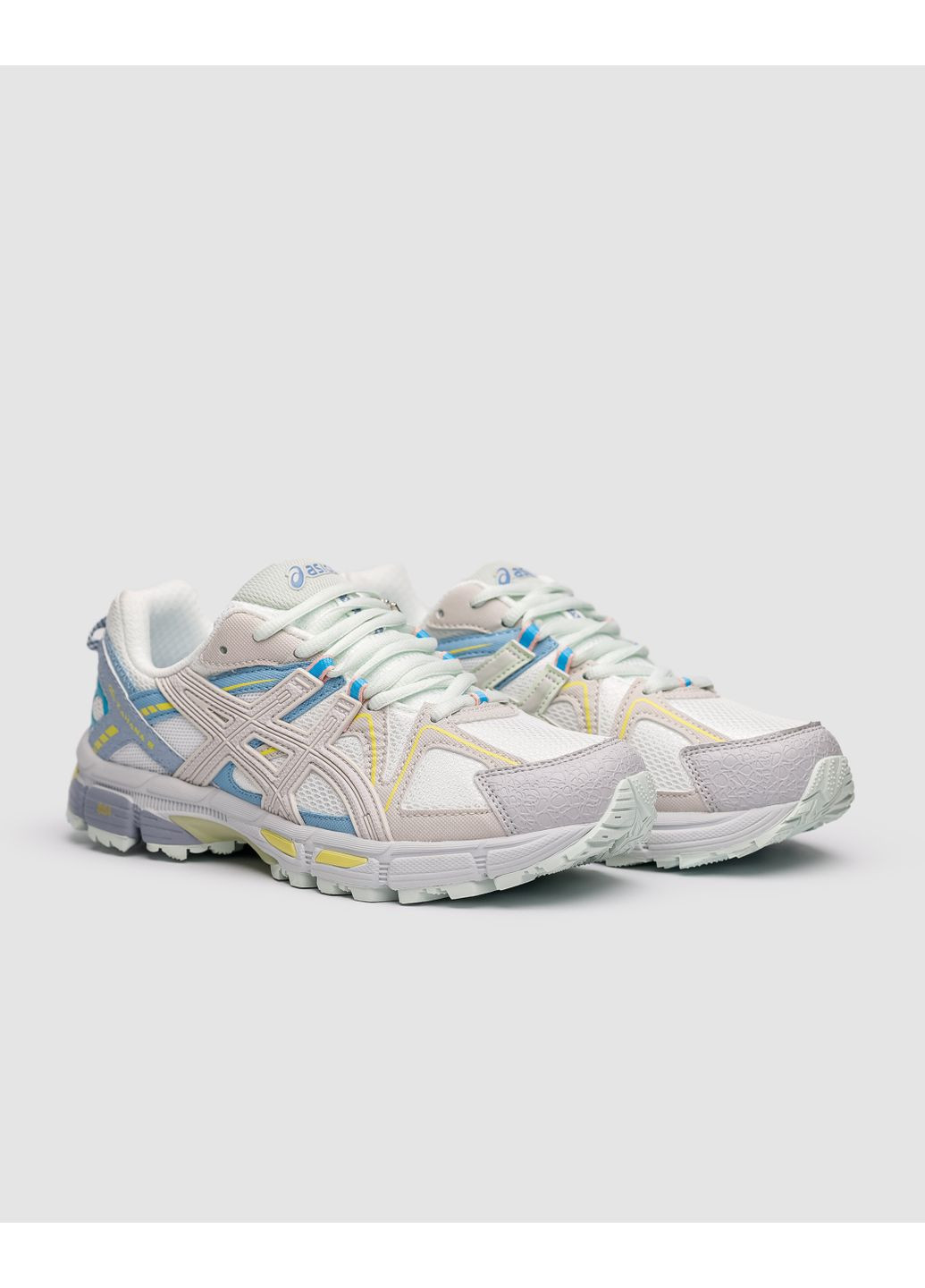 КРОССОВКИ ЖЕНСКИЕ ASICS GEL KAHANA 8 BLUE / YELLOW АСИКС ГЕЛЬ КАХАНО 8 No Brand комбинированные демисезоны (368867830)
