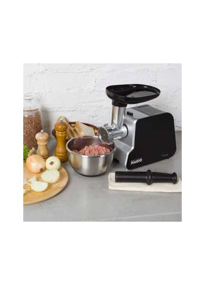 М'ясорубка електрична для м'яса MG-268 N 2000 Вт, М'ясорубки для ресторанів, М'ясорубка PU-576 2000 вт Magio (349511875)