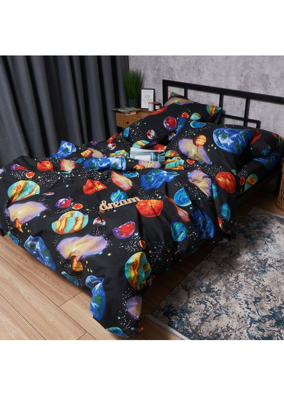 Комплект постельного белья Бязь Gold Люкс «» King Size 220x240 наволочки 2х50х70 (MS-820007036) Moon&Star Universe Magic (356116277)