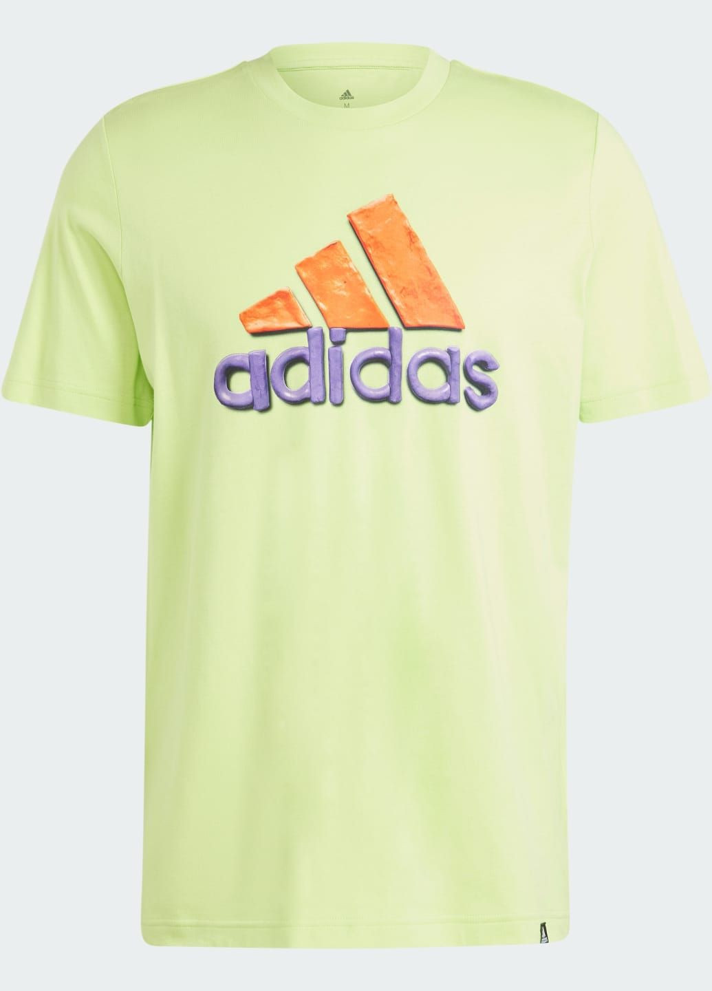 Зеленая футболка sportswear photo real fill adidas