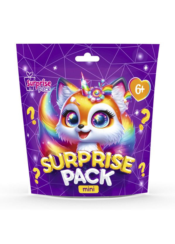 Ігровий набір-сюрприз "Surprise Pack Mini 3" VT8040-03 настільна гра та сквіш VladiToys (361448087)