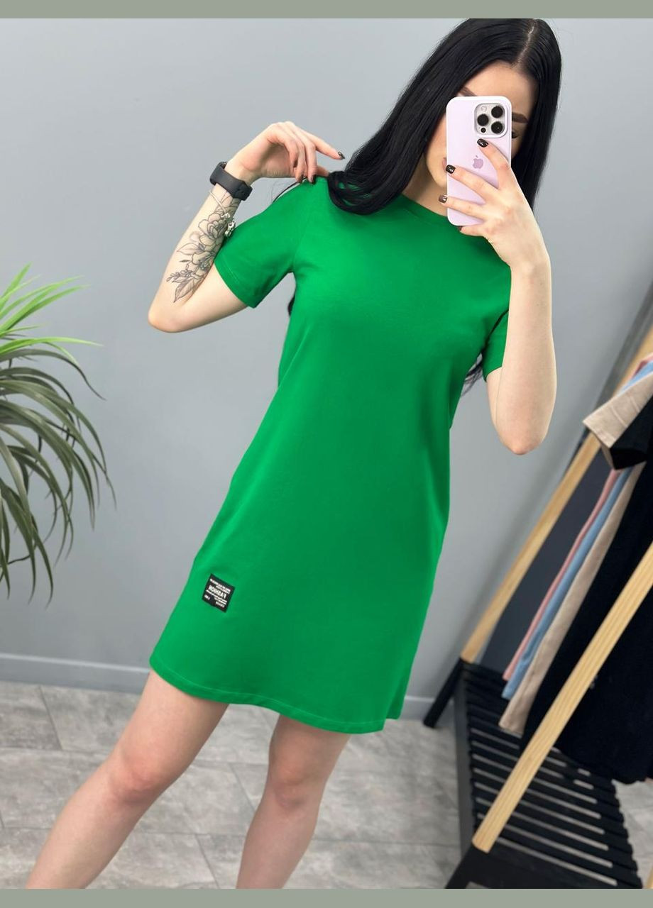 Зелена літня сукня міні Fashion Girl