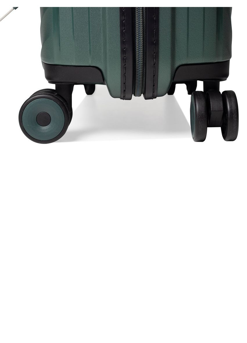 Чемодан средний M полипропилен зелёный 66х45х27/72л/3кг/ 35203 Snowball (324801831)