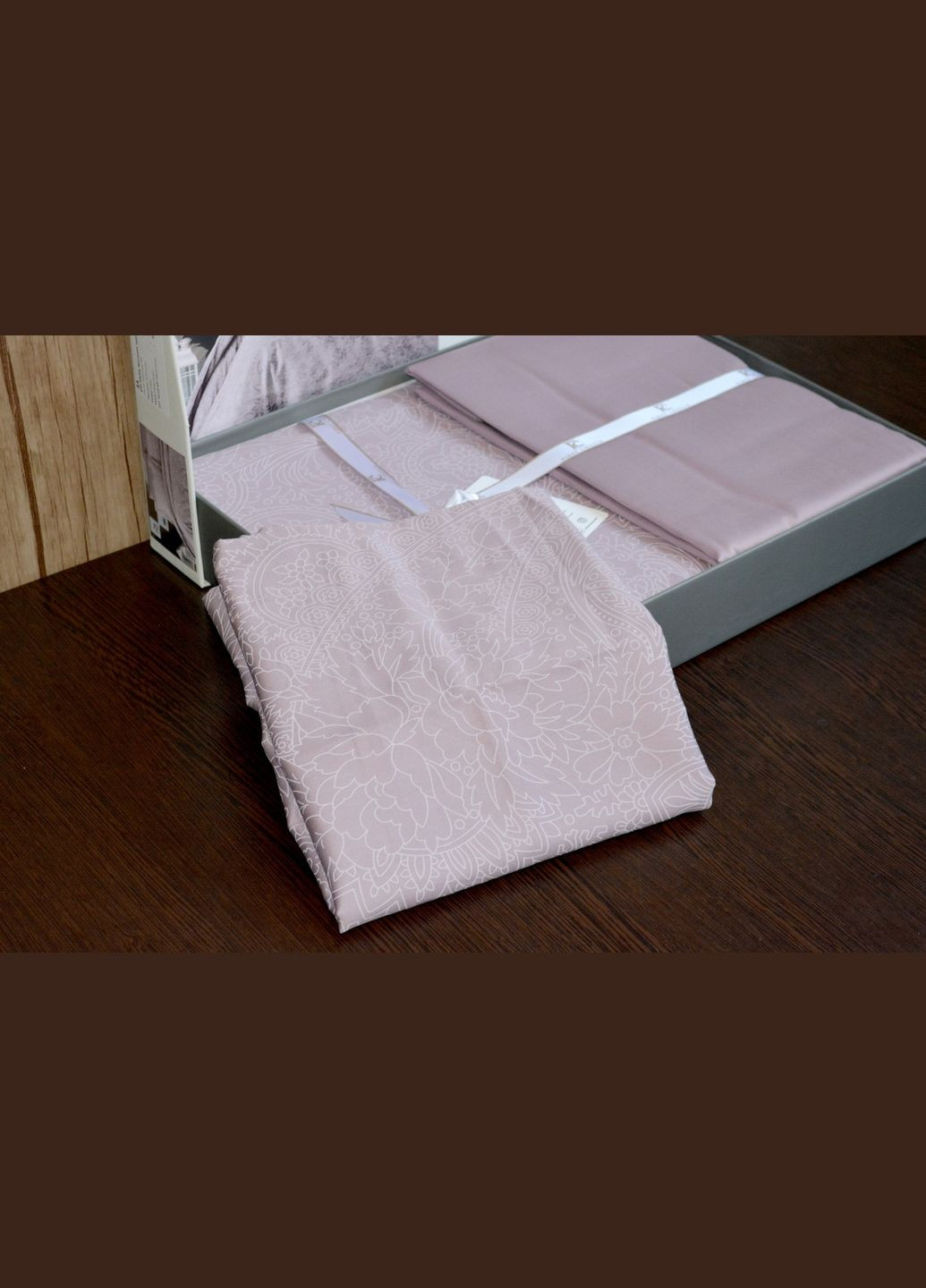 Постельное белье Cotton Satin семейный 160x220 см Neva Lavender First Choice (318387150)