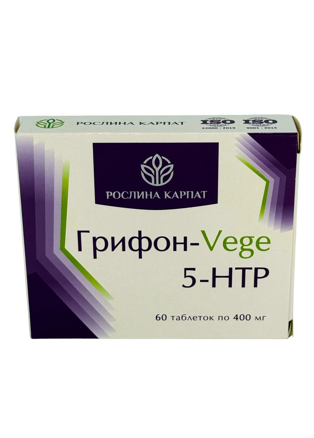 Грифон VEGE 5-HTP – натуральное средство для успокоения и хорошего настроения Рослина Карпат (369619787)