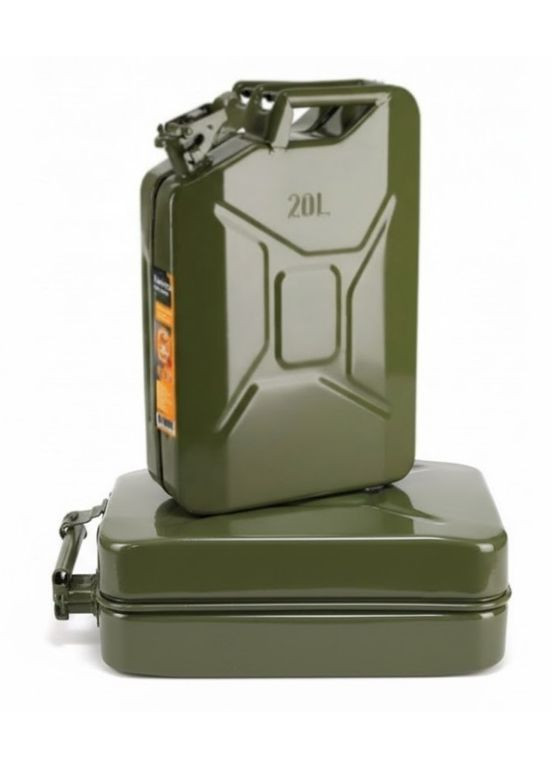 Канистра 10 л стальная вертикальная для бензина топлива и безопасной транспортировки (2104618810) Lavita (369963230)