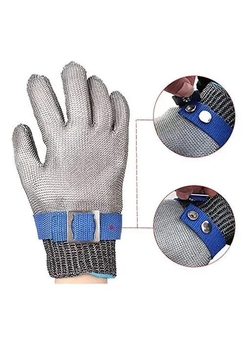 Рукавичка кольчужна від порізів з неіржавкої сталі Chainmail glove розмір Portwest (315516586)
