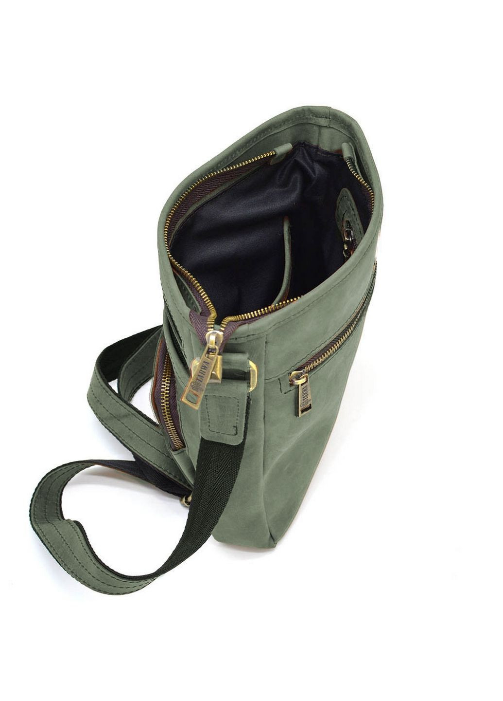 Чоловіча шкіряна сумка через плече 22х25.5х3.5 см TARWA (315874433)