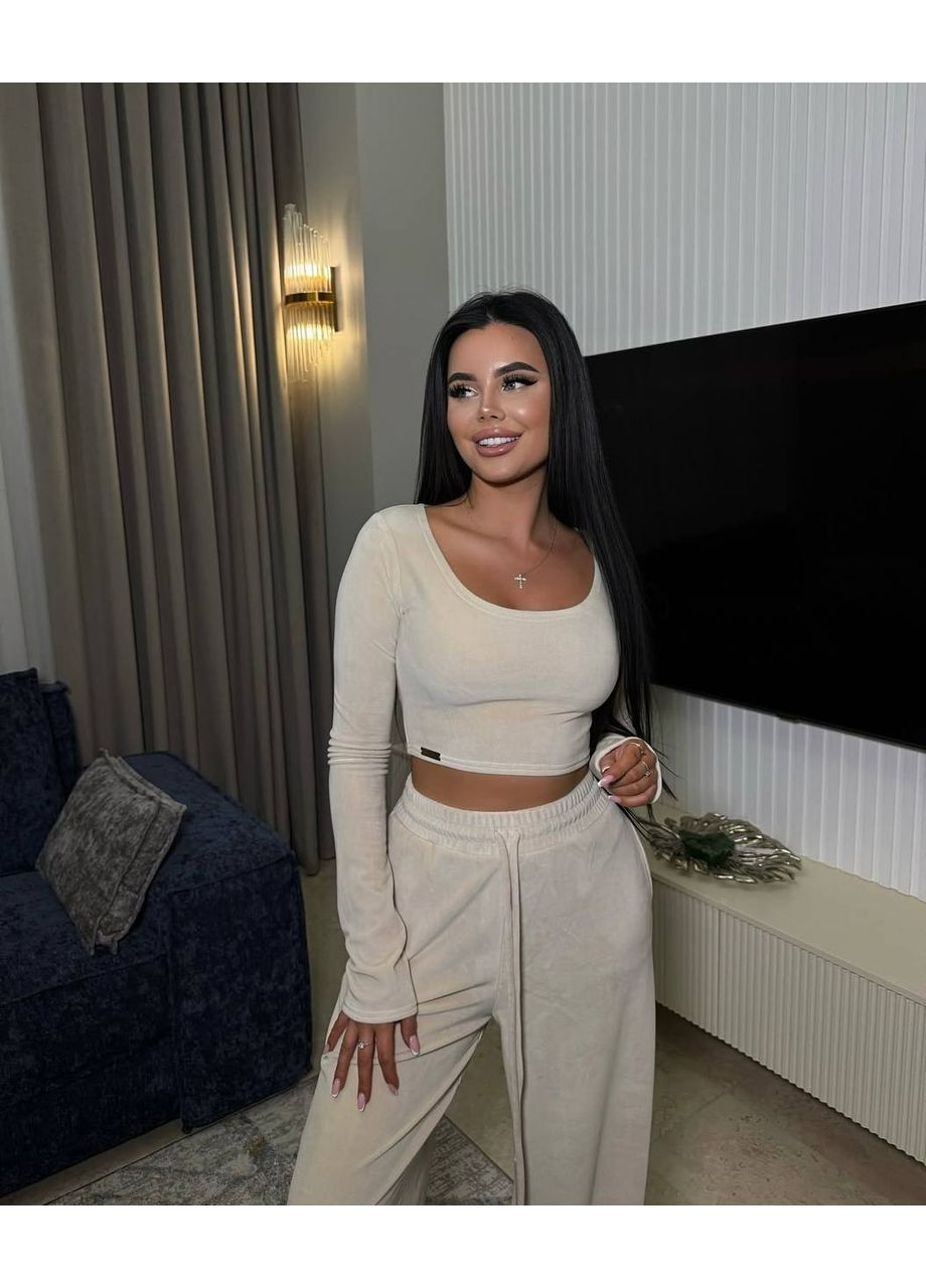 Женский велюровый костюм Osoblyva (365696332)