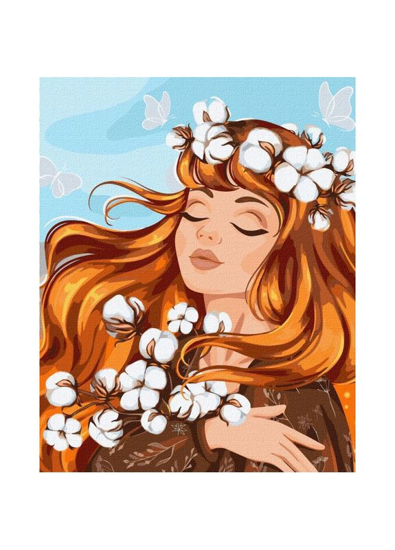 Картина по номерам "Огненная нежность" KHO2558 40х50 см Идейка (303712067)