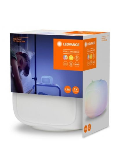 Ночник NIGHTLUX TOUCH LED 2,5W Retro TV, micro-USB, RGBW (4058075602137) Ledvance NIGHTLUX TOUCH LED 2, 5W Retro TV, micro-USB, RGBW (367830266)