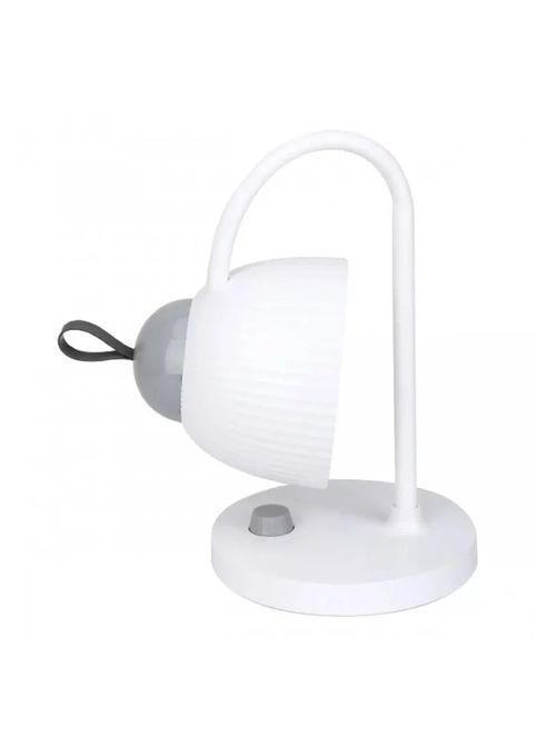 Лампа настільна світлодіодна QM-TL1020 SORENTO (1*18650, 3600mAh/60-370lm/димер/Type-C) Quantum (370258169)