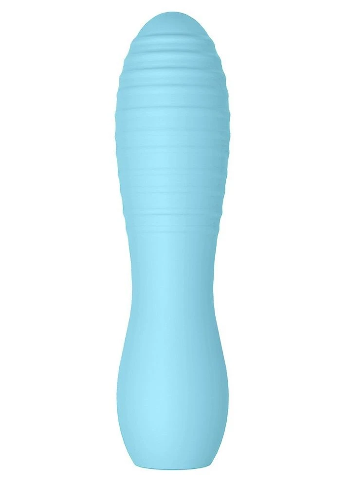 Міні-вібратор із рельєфом You2Toys Cuties 3, блакитний No Brand (303884149)