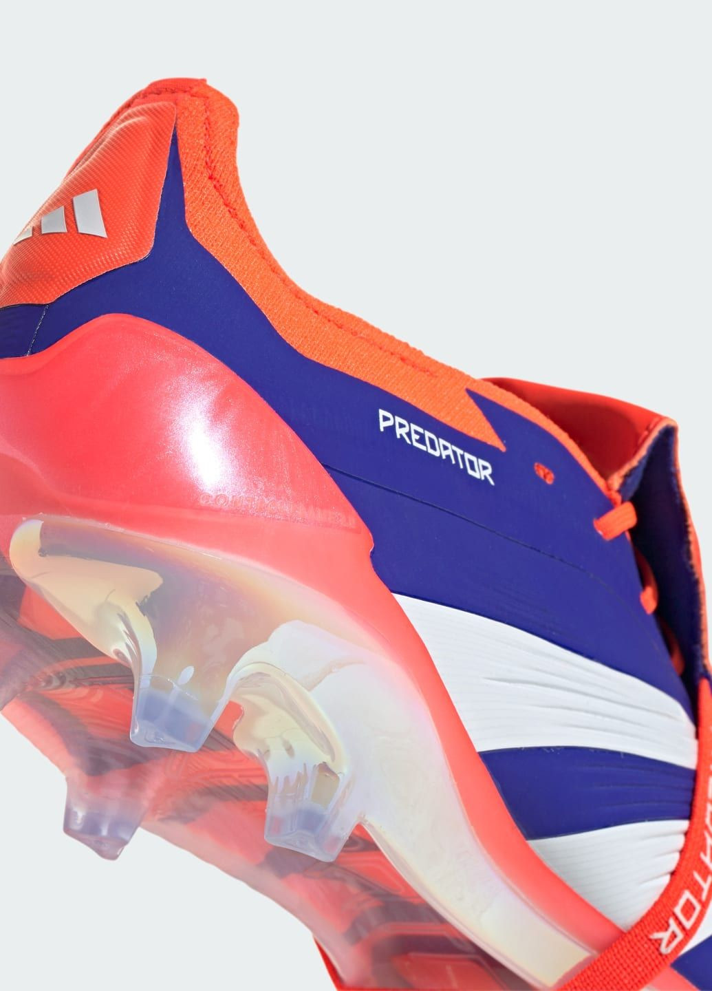 Синій літні бутси predator elite fold-over tongue firm ground adidas