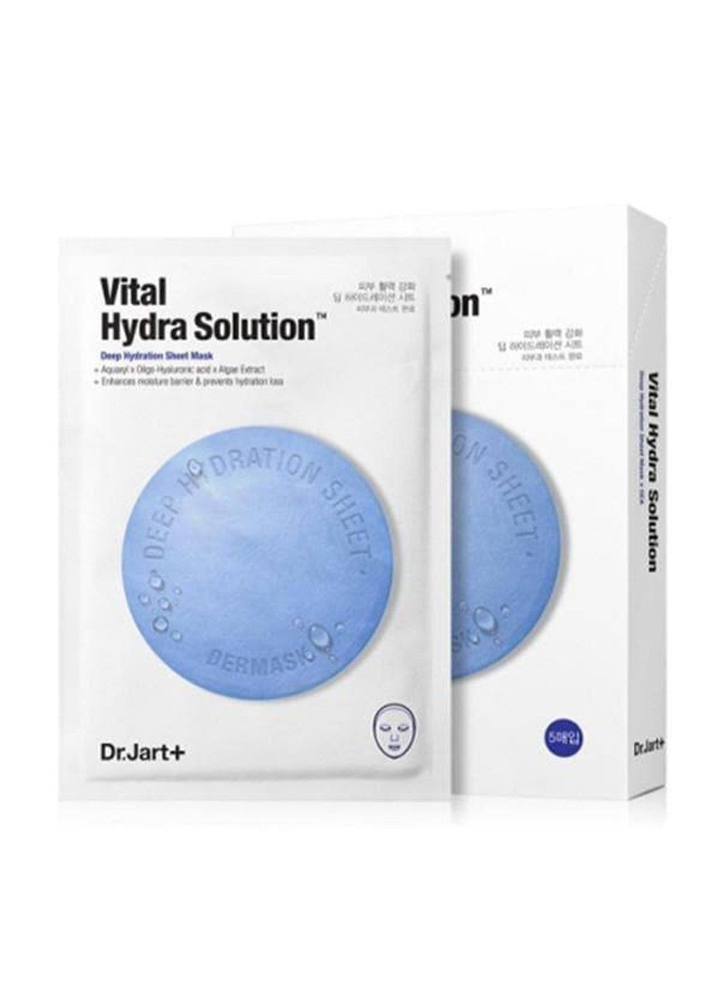 Маска Зволожуюча Dr. Jart Dermask Waterjet Vital Hydra Solution 1 шт Dr. Jart+ (298578065)