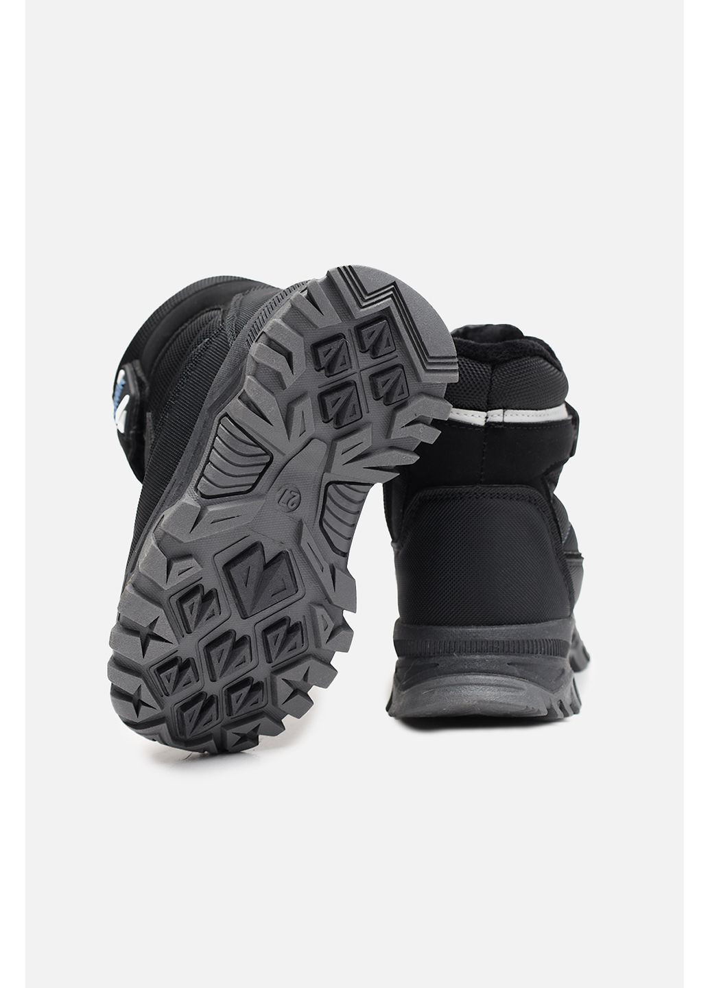 Зимние термосапоги для мальчика цвет черный цб-00279553 Yuki
