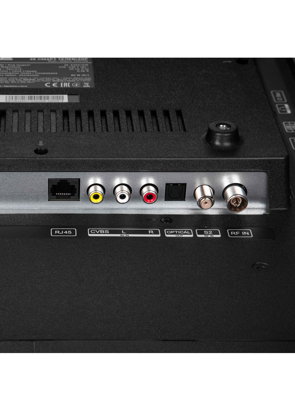 Телевізор 43" -43A07KF LED FHD 60Hz Smart Google TV Black 2E (361965317)