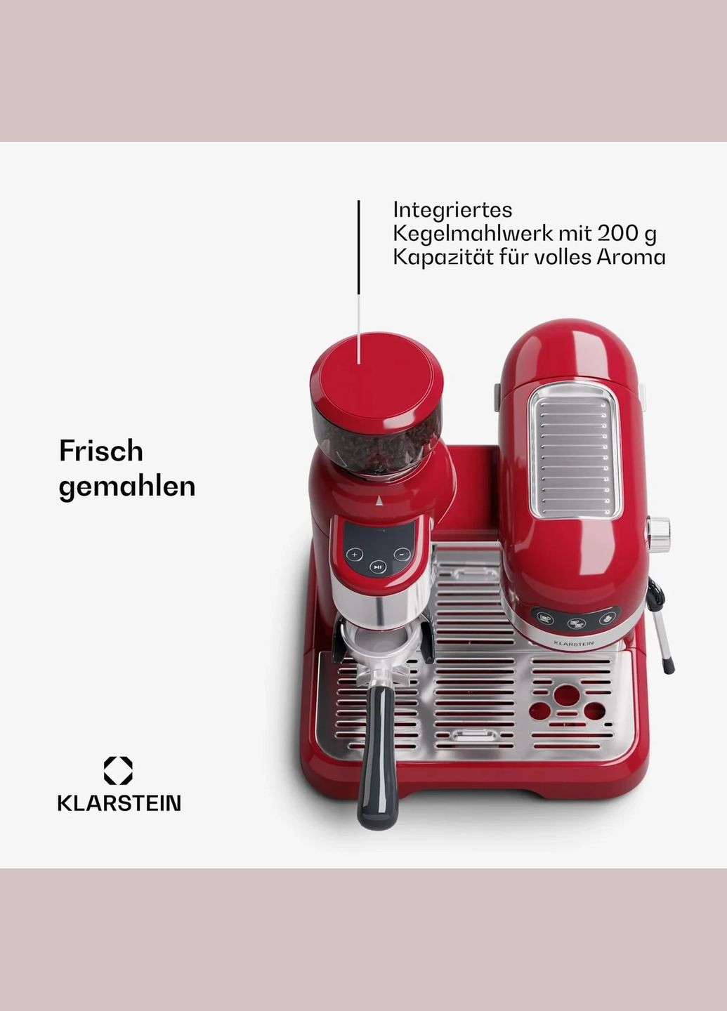 Кофемашина Bella Café 20 бар (10045456) Klarstein (338194757)