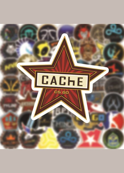 Наклейки Кс го\ Коунтер страйк\ Counter-Strike: Global Offensive\ CS GO Набір No Brand (323141485)