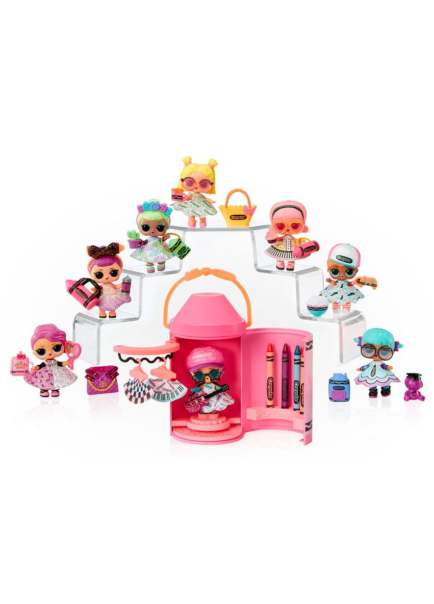 Ігровий набір з лялькою серії "Crayola" – КОЛЬОРИНКИ (з аксес.) No Brand (339783287)