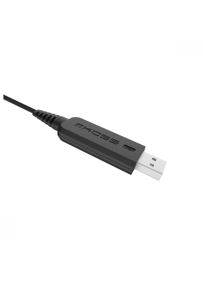 Навушники з мікрофоном CS300 USB Black (194283.101) Koss (314978654)