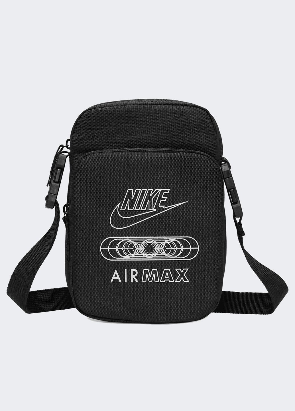 Сумка через плече Heritage Air Max FQ0234-010 чорна Nike (280438296)