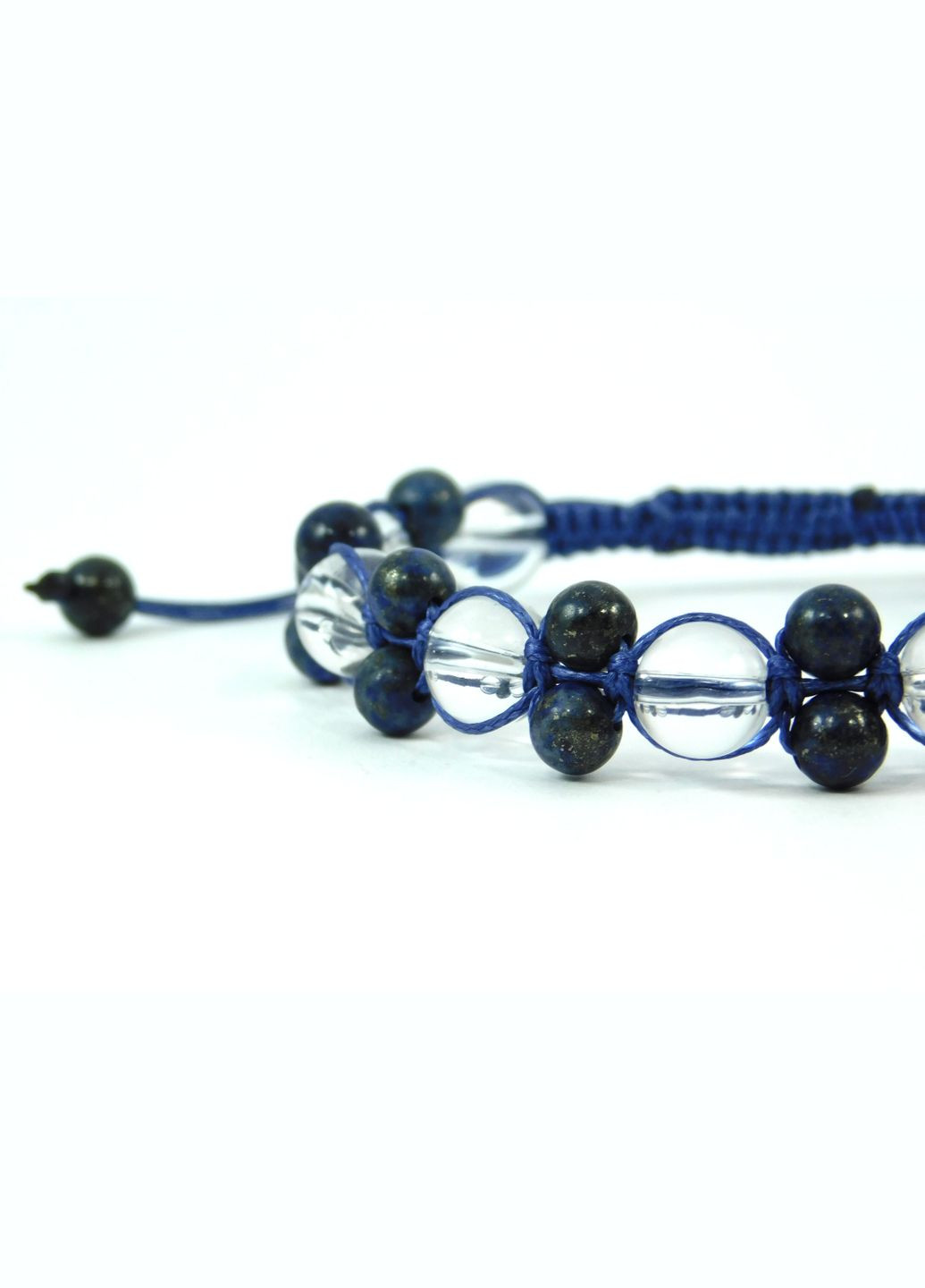 Эксклюзивная двойная шамбала "Крещение" Лазурит, Горный хрусталь 20 Fursa fashion (322314058)