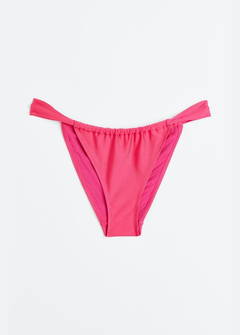 Малиновые купальные трусики H&M