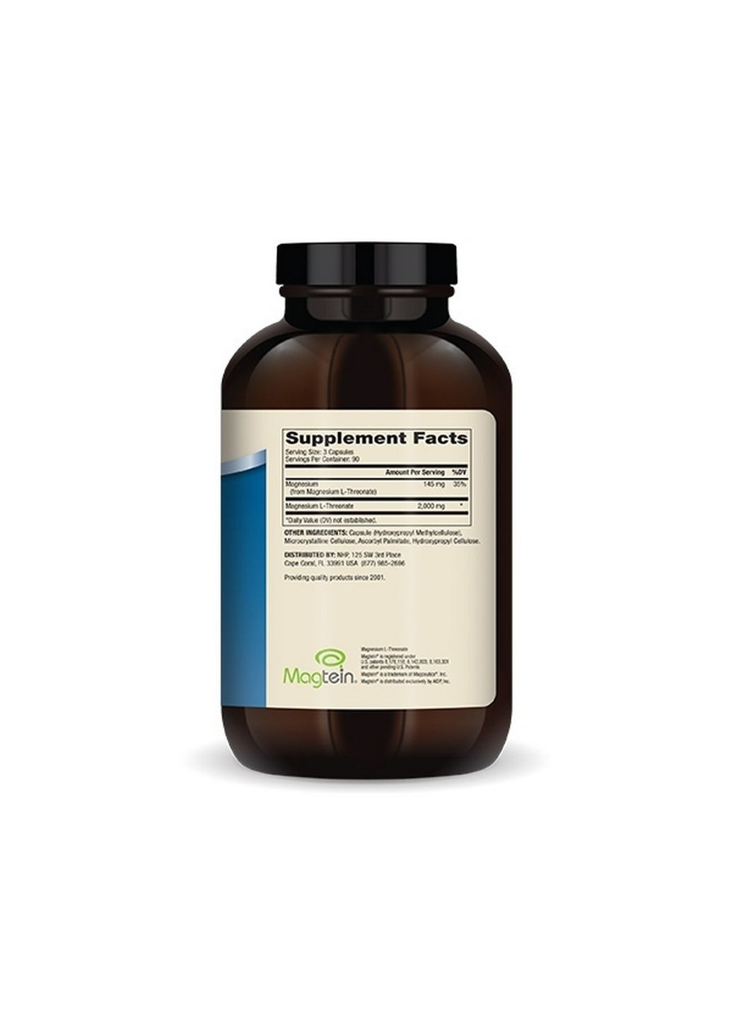 Витамины и минералы Magnesium L-Threonate, 270 капсул Dr. Mercola (293418889)